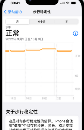 城步iPhone手机维修如何在iPhone开启'步行稳定性通知'