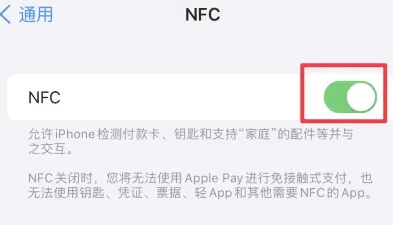 城步苹城步果维修服务分享iPhone15NFC功能开启方法